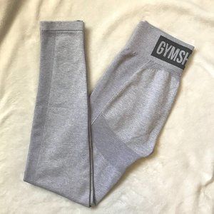 Gymshark Flex High Waisted Leggings - Blue/Grey